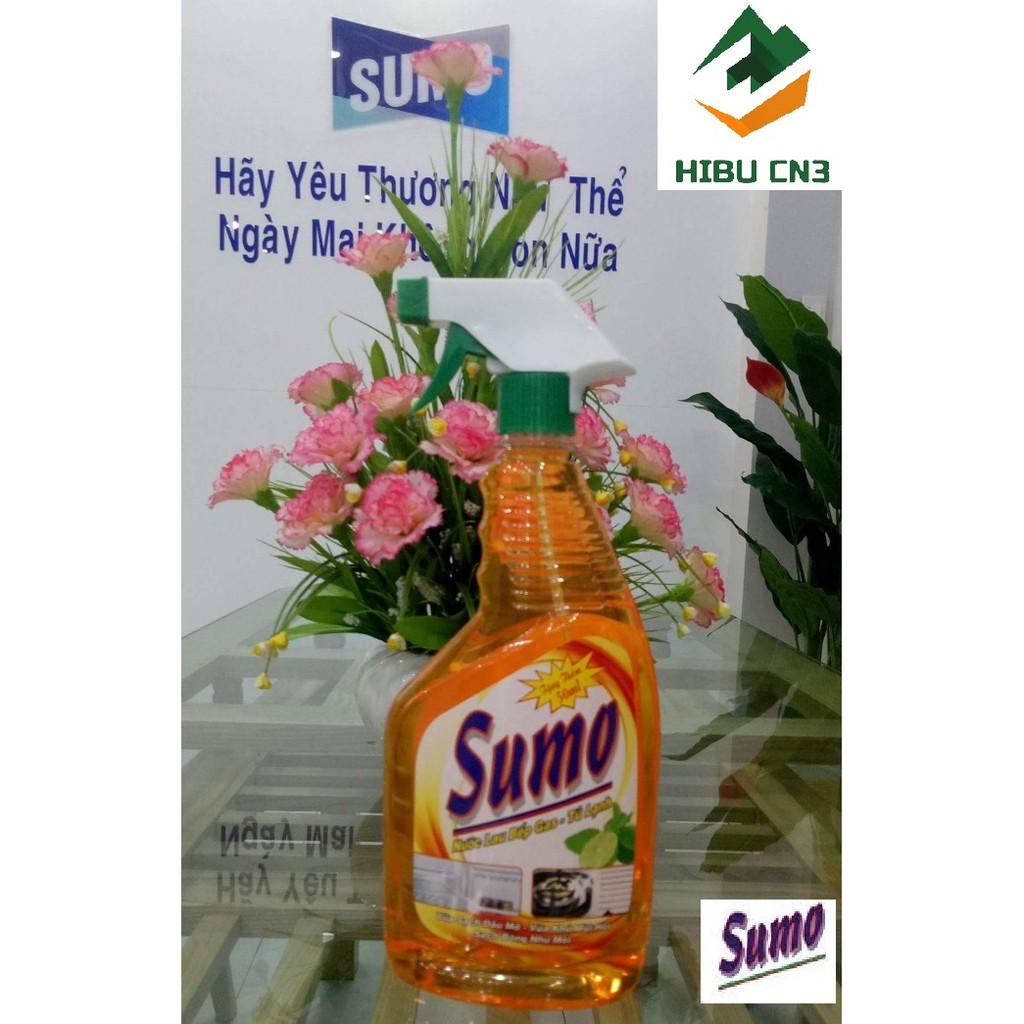 Chai Nước Lau Bếp Ga -Tủ Lạnh Sumo 800ml