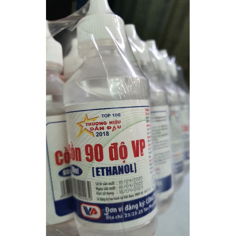 [Nướng mực, sát trùng] Cồn trắng 90 độ - Đông Anh Pharma