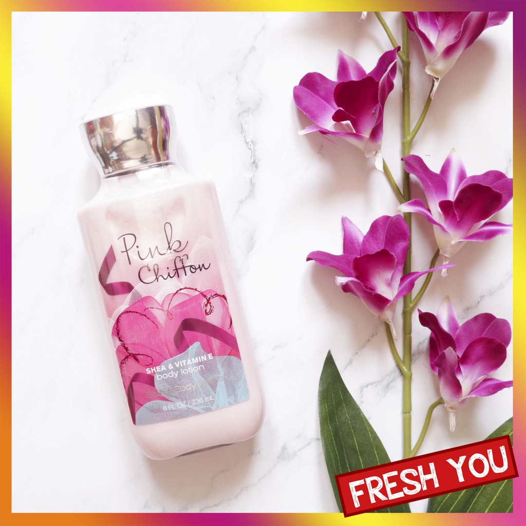 Bộ sản phẩm Bath&Body Works - Pink Chiffon (Body Mist, Lotion, Sữa tắm) | BigBuy360 - bigbuy360.vn