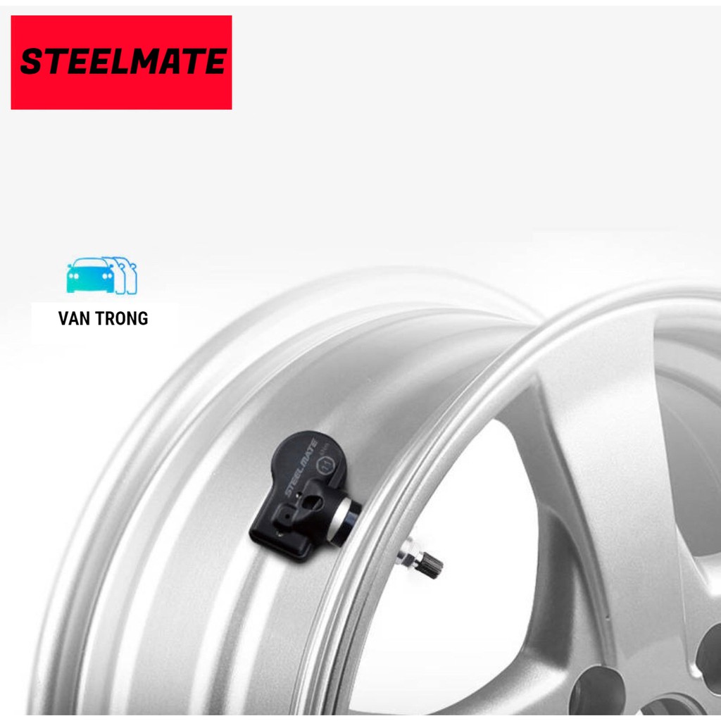 Cảm biến áp suất lốp ô tô STEELMATE X1 PLUS