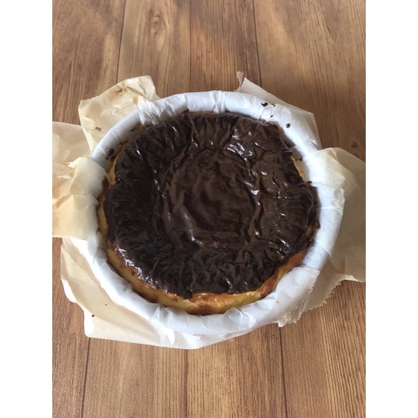 Bánh phô mai nướng Basque Burnt Cheesecake Das/Keto/Lowcarb