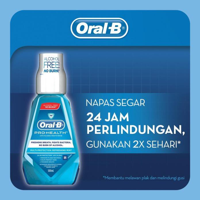 Oral-B Pro-Health Mouth Rinse 500ml - Package Contents 2