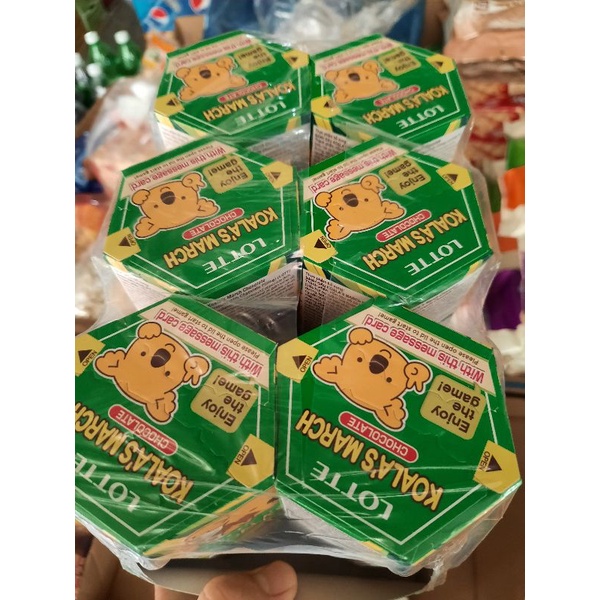 Bánh gấu Lotte hương vị socola