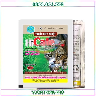 Gói chế phẩm diệt chuột hiCate trừ mọi loại chuột hiệu quả cao, an toàn, thân thiện môi trường
