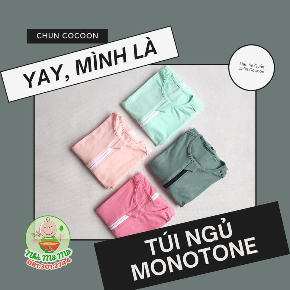 Túi Ngủ Chũn Cocoon Ôm Giấc Mơ Con - Đai Lý Nhà Mỡ Mỡ - Chính Hãng