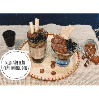 Set Nguyên Liệu Combo milo dầm trân châu đường đen