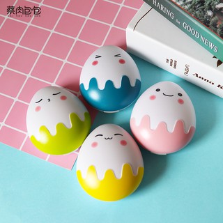 Khay lens hình quả trứng Đựng Kính Áp Tròng có dụng cụ đeo (Aries Cos) màu ngẫu nhiên