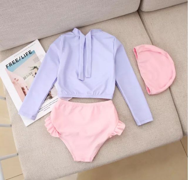 BikiniStoreVn : Đồ Bơi Tay Dài Bé Gái BB7 | BigBuy360 - bigbuy360.vn