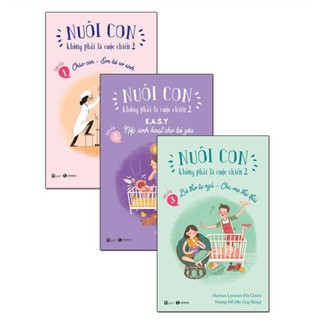 Sách-Combo Nuôi Con Không Phải Là Cuộc Chiến 2 (Bộ 3 Cuốn) - Tái Bản 2019