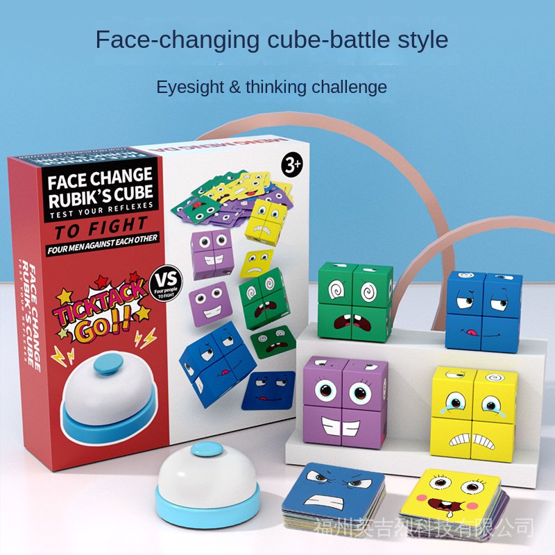 Đồ Chơi Khối Rubik Hình Học Vui Nhộn Theo Phương Pháp Montessori Giúp Rèn Luyện Tư Duy Logic SJHY0323 JP6