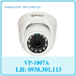 Camera dome ahd hồng ngoại 1.3 megapixel vantech vp-1007a