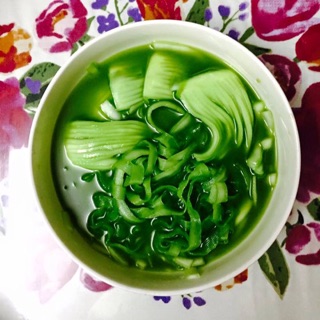 Nước cốt màu xanh lá dứa