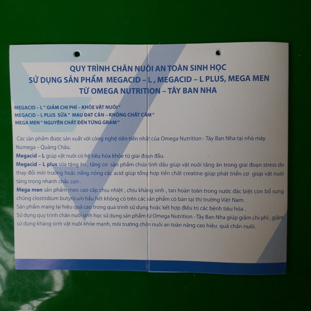 Sữa Vỗ Béo Vật Nuôi  MEGACID PLUS