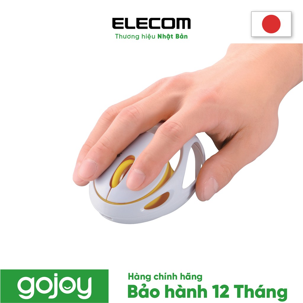 Chuột Trứng Bluetooth pin sạc ELECOM M-EG30BR bảo hành 12 tháng