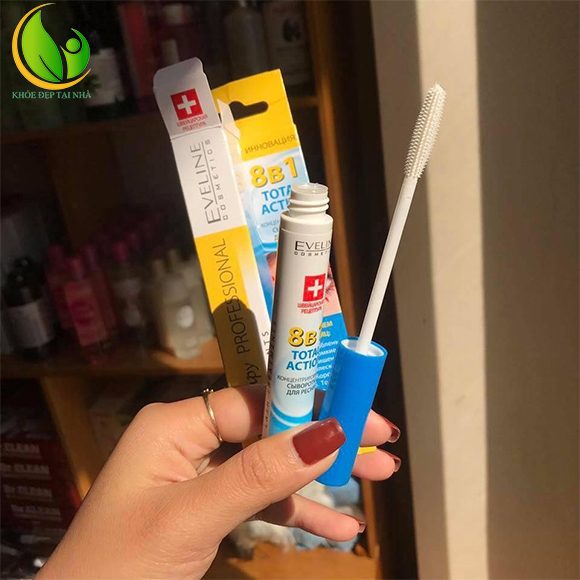 [CHÍNH HÃNG] Huyết thanh dưỡng dài và dày mi Eveline 8 in 1 Nga 10ml