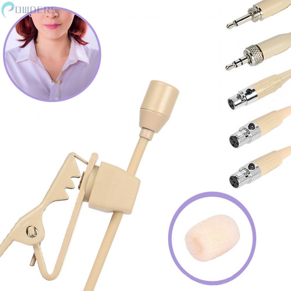 SHURE Bộ 2 Micro Cài Áo Không Dây 3 Chấu Có Vỏ Bọc