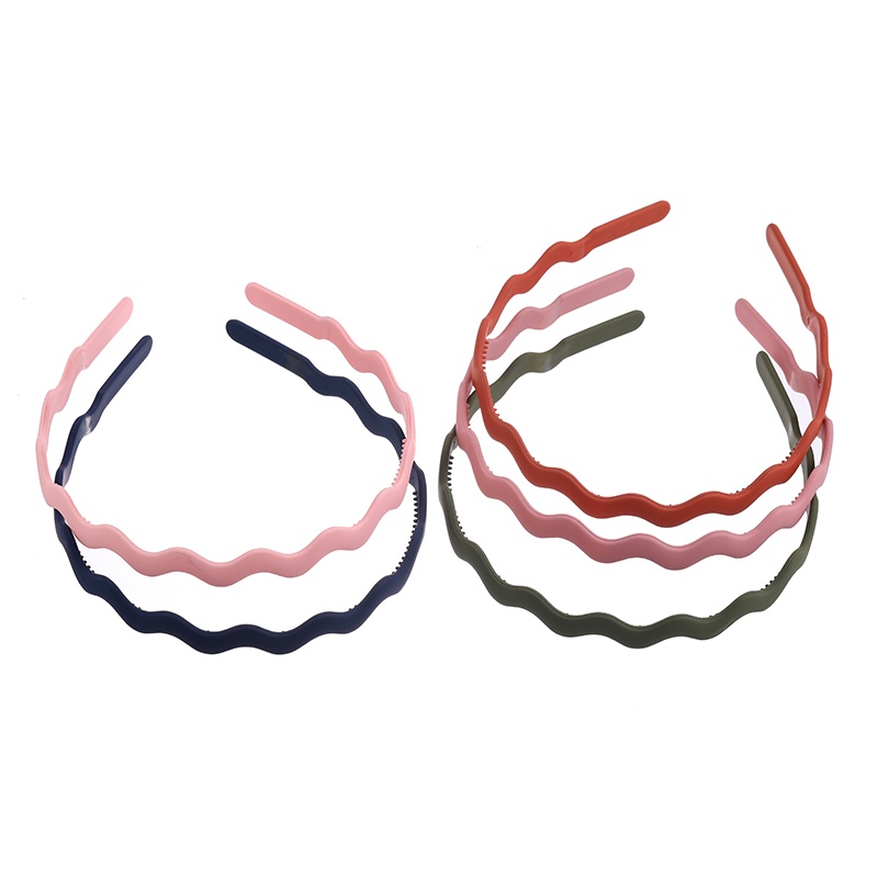 Cài tóc bản rộng màu nhám thời trang dành cho nữ