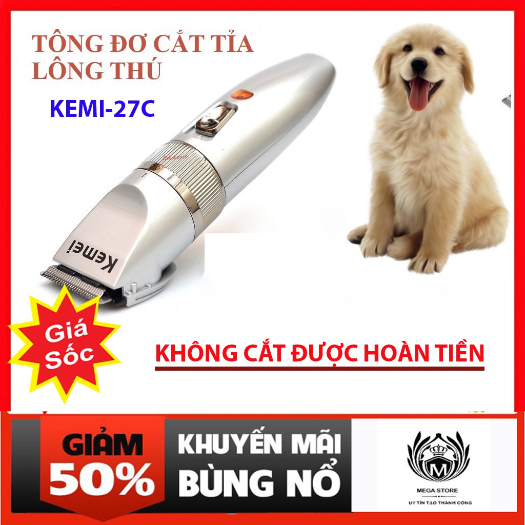 💥Không Cắt Được Đền Tiền💥Tông Đơ Cắt, Tỉa Lông Thú Cưng Jichen 8017-Kemi 27C, Chuyên Dùng Cắt Tỉa Lông Thú Cưng Tại Nhà