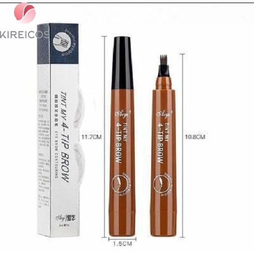 Bút Chì Kẻ Lông Mày Phẩy Sợi 4D TINT MY 4-TIP BROW Không Thấm Nước Lâu Trôi