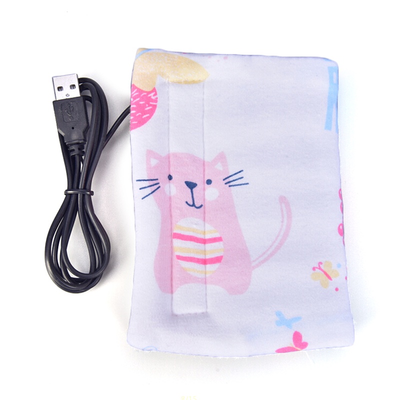 Túi Giữ Ấm Bình Sữa USB Mềm Mại Tiện Dụng Khi Sử Dụng