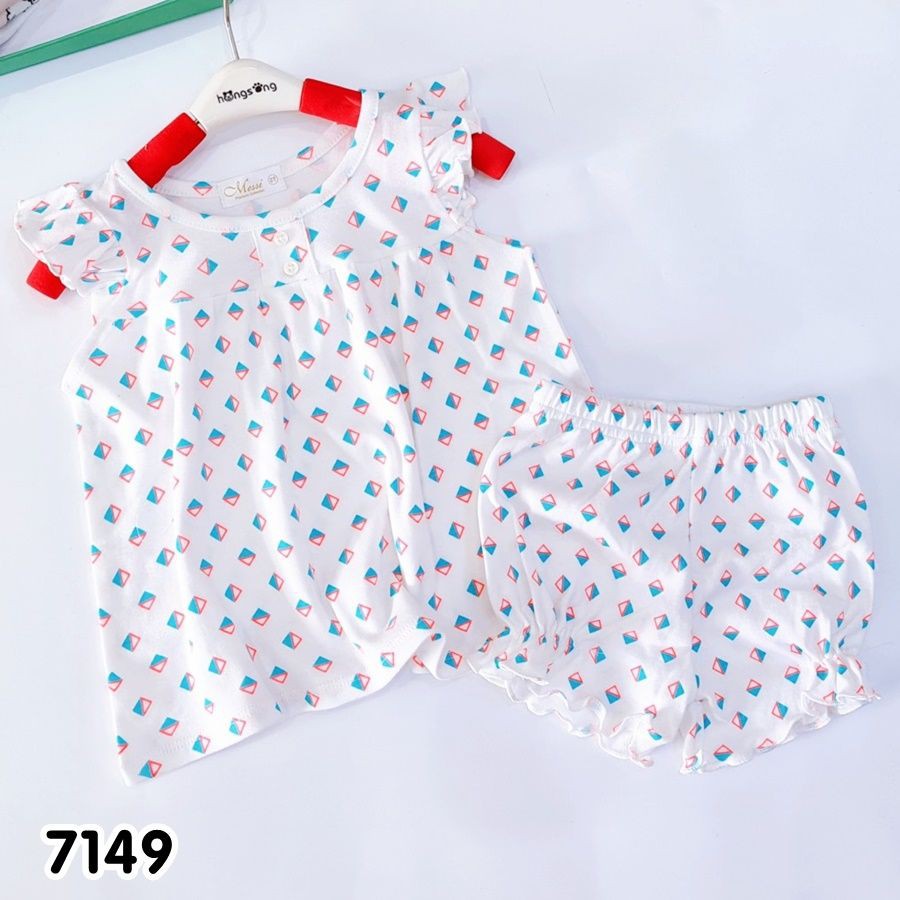 BỘ NGẮN BÉ GÁI CÁNH TIÊN NHIỀU MẪU CHO BÉ TỪ 7-19KG (2)