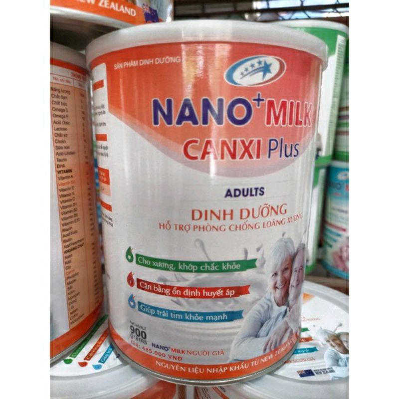 SỮA CANXI NANO MILK 900G/HSD 2024