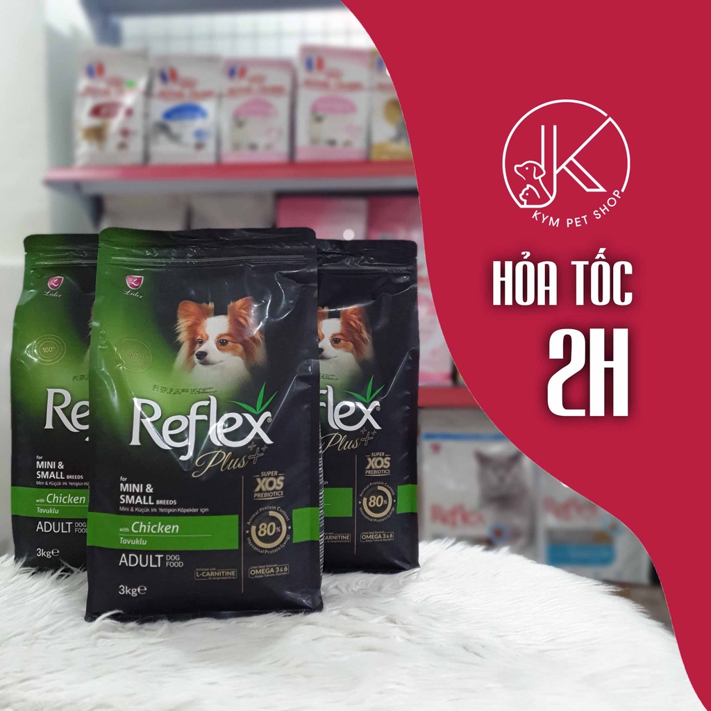 REFLEX plus – Thức ăn hạt khô cho chó cưng siêu cao cấp Thổ Nhĩ Kỳ