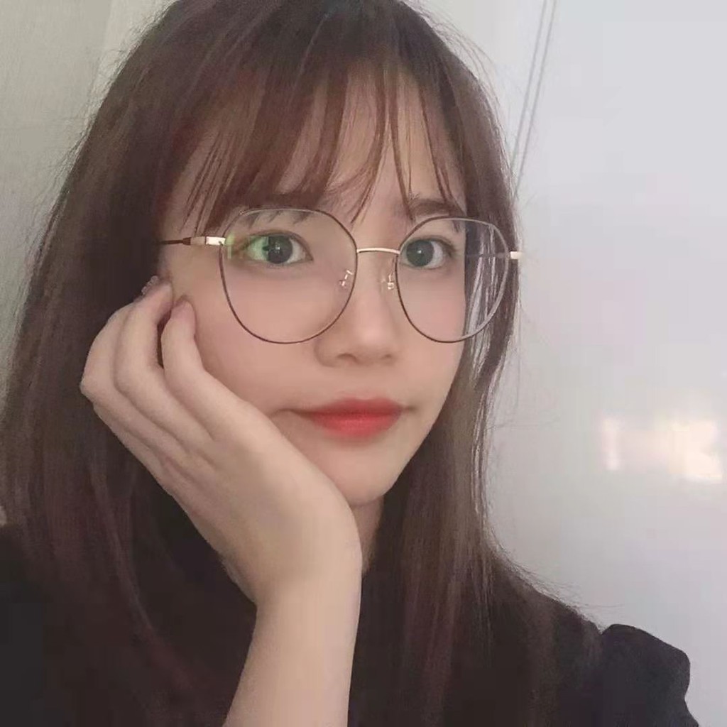 Mắt kính gọng nhựa chống ánh sáng xanh thời trang cho nữ