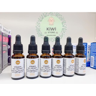 D3 K2 MK7 Sunday Natural Đức cho bé từ sơ sinh đến 4 tuổi (600 giọt 20ml)