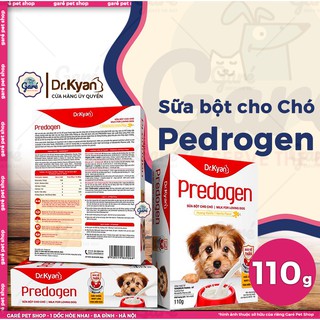 110g - Sữa bột Pedrogen dùng cho chó Mẹ, chó Con, chó gầy ốm