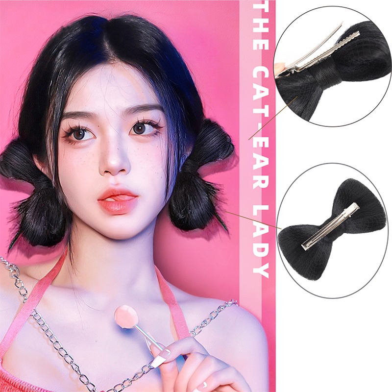 Búi tóc giả Wigsin phong cách Y2K dễ thương