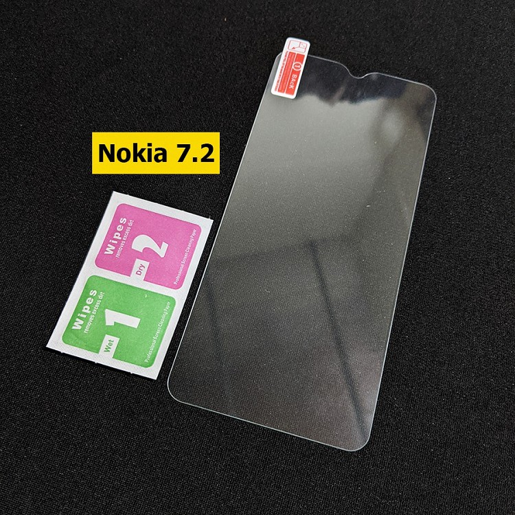 Bộ kính cường lực ốp lưng dẻo Nokia 7.2