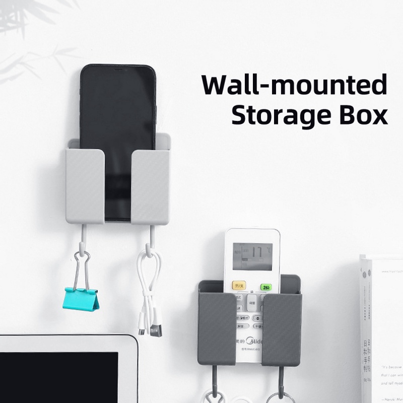 Giá đỡ FONKEN đựng điều khiển từ xa / điện thoại gắn tường tường không cần đục lỗ đa năng