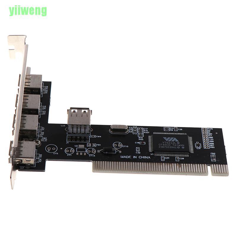 Card Chuyển Đổi Pci 4 Cổng Usb 2.0 480mbps | BigBuy360 - bigbuy360.vn