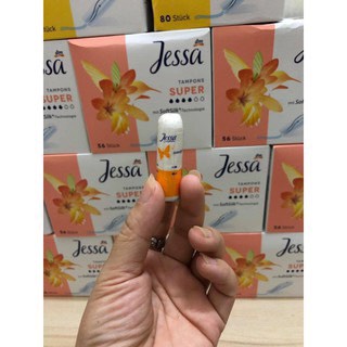 Băng vệ sinh đút Tampon Facelle Jessa Đức đi biển đi bơi thấm hút tốt Linh Giang chính hãng