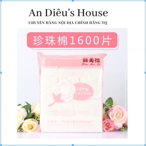 Khăn Giấy Tây Trang - Bông Tẩy Trang 1200 miếng