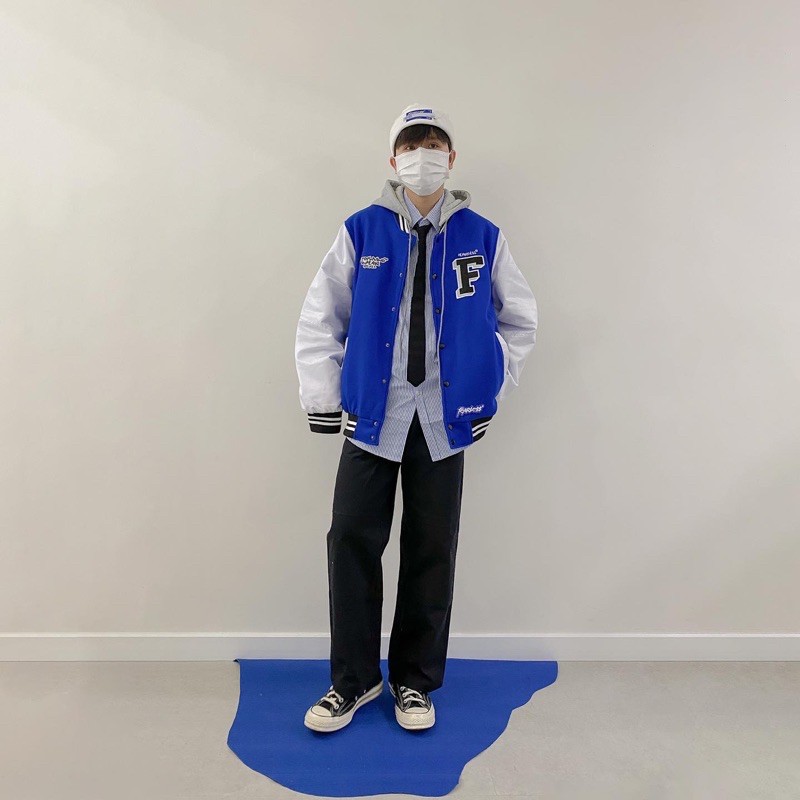 Áo khoác FEARLESS Hooded Varsity Jacket