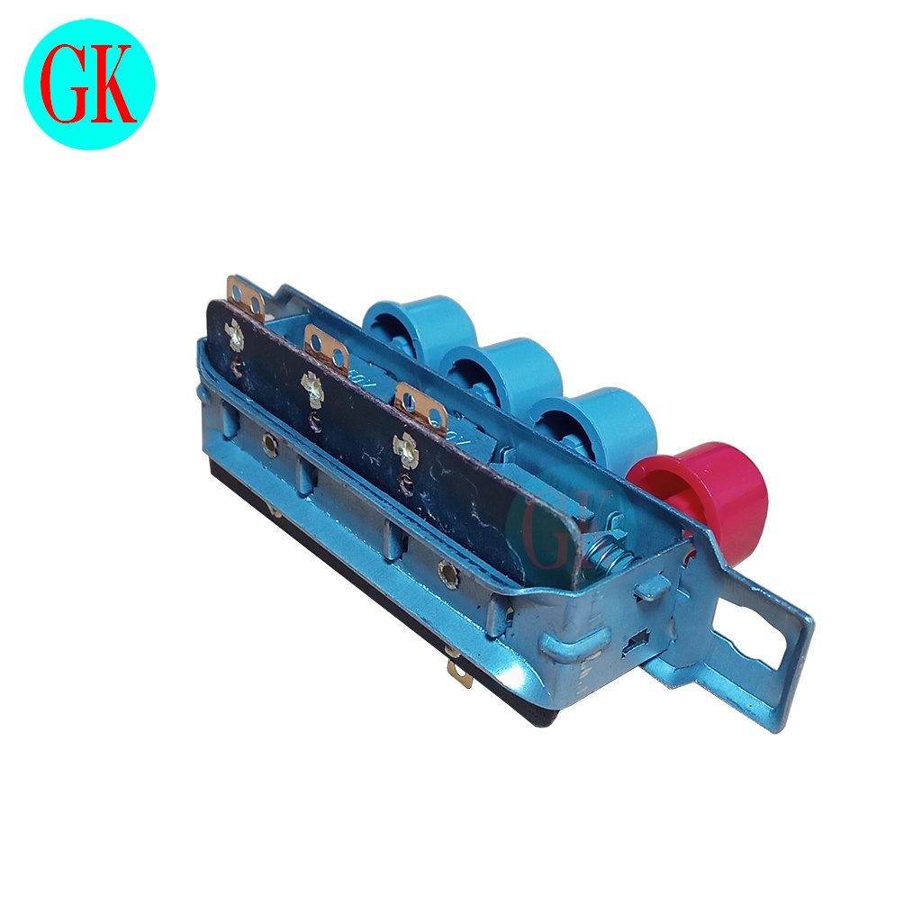 Công tắc số quạt 4 nút xoài
