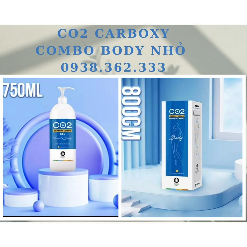 Bộ thải độc da MẶT VÀ BODY CO2 Carboxy Ribeskin giúp da sạch sâu, căng bóng, ngăn ngừa mụn