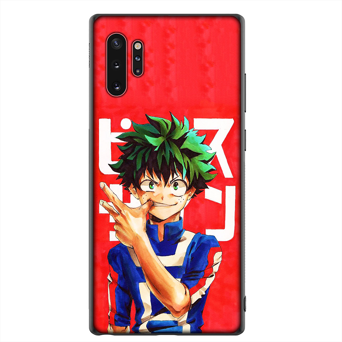 Samsung Galaxy A9 A8 A7 A6 Plus J8 2018 + A21S A70 M20 A6+ A8+ 6Plus Phone Case Soft Silicone Casing My Hero Academia