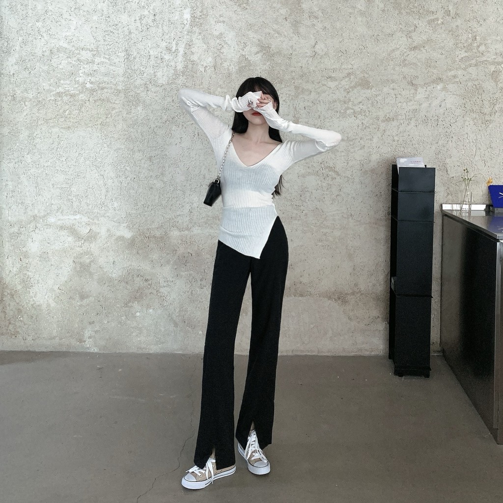 Quần Lưng Cao Ôm Dáng Xinh Xắn Phong Cách Hàn Quốc | BigBuy360 - bigbuy360.vn