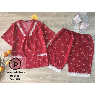 Bigsize Nữ - Đồ Bộ Lửng (MS: 9410)