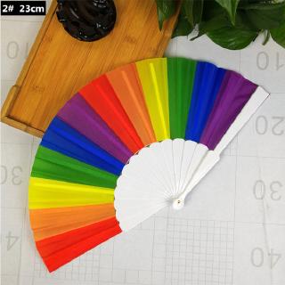 Quạt cầu vồng trang trí