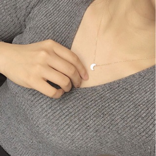 Dây chuyền mặt trăng mạ bạc 925