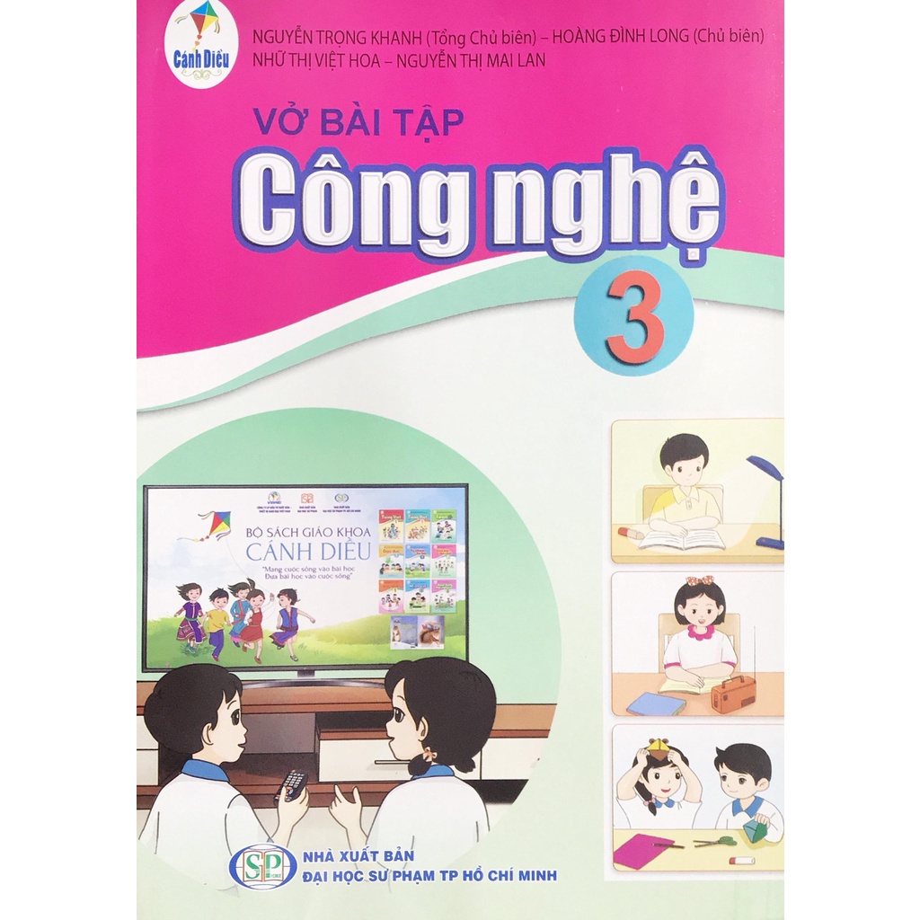 Bộ Vở Bài Tập Lớp 3 - Cánh Diều (08 cuốn)
