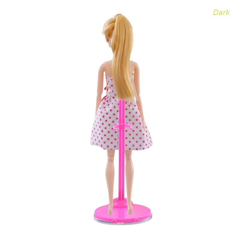 Giá đỡ búp bê ma-nơ-canh bằng nhựa mới lạ chơi trên bàn nhỏ gọn mini cho bé gái