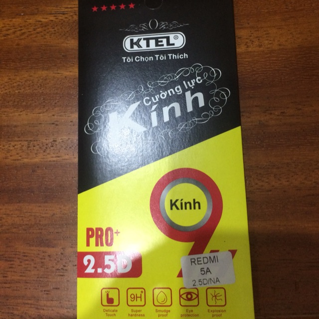 Kính cường lực redmi 5A