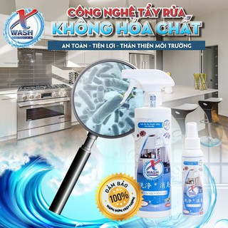 Xịt khử khuẩn lau chùi nhà bếp Xwash dung dịch vệ sinh tẩy rửa bếp chính hãng 500ml