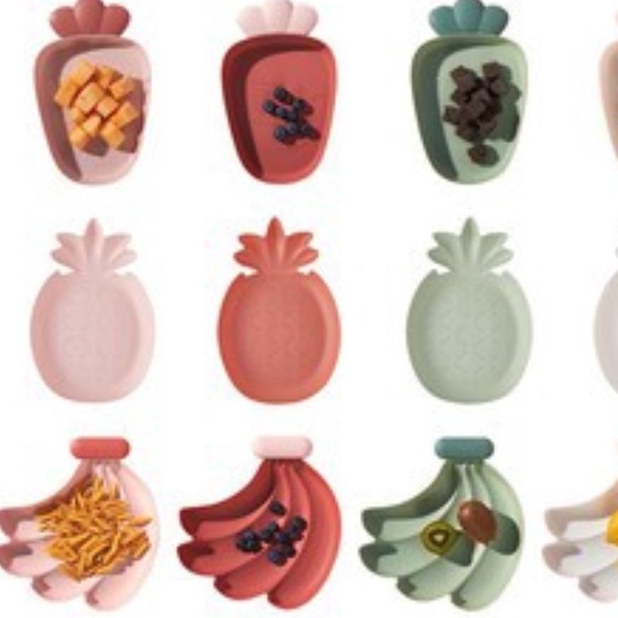 Đĩa Nhựa Lúa Mạch T1 Mới Về Đựng Hoa Quả, Trái Cây, Đồ Ăn Nhiều Mẫu Mã Đẹp Đa Năng An Toàn Và Tiện Lợi