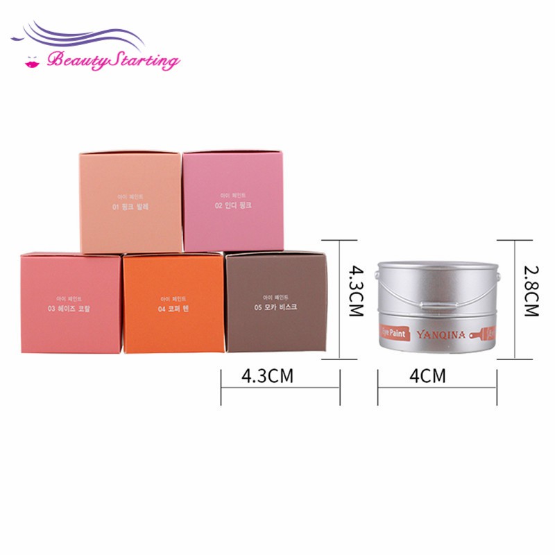 [Hàng mới về] Kem trang điểm mắt YANQINA chống thấm nước cao cấp | BigBuy360 - bigbuy360.vn